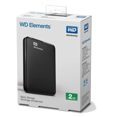 Disco externo 2TB Western Digital Elements