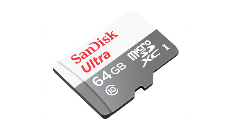 Tarjeta Microsd KINGSTON 64 Gb, 2 en 1, Clase 10, garantia 1 año