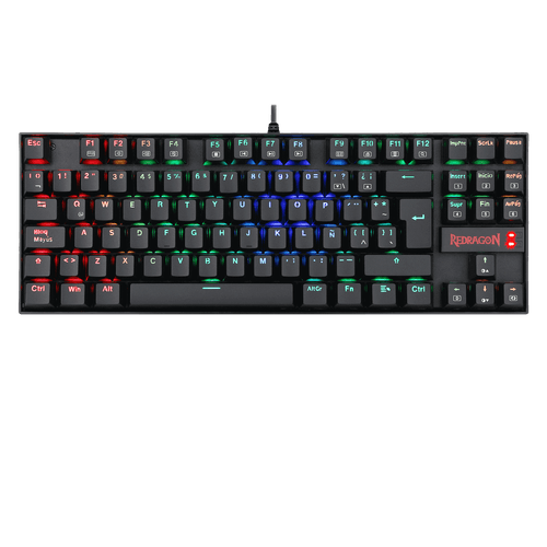Teclado Redragon Kumara K552 Mecánico Negro
