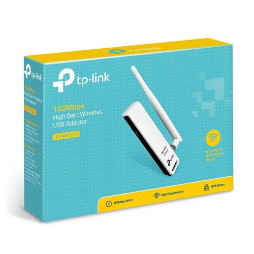 Placa de red TP-Link TL-WN722N USB WiFi