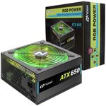 Fuente de alimentacion para PC NOGA 650W