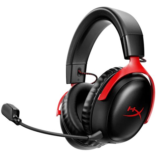 Auriculares gamer inalámbricos HyperX Cloud III Wireless Black/Red