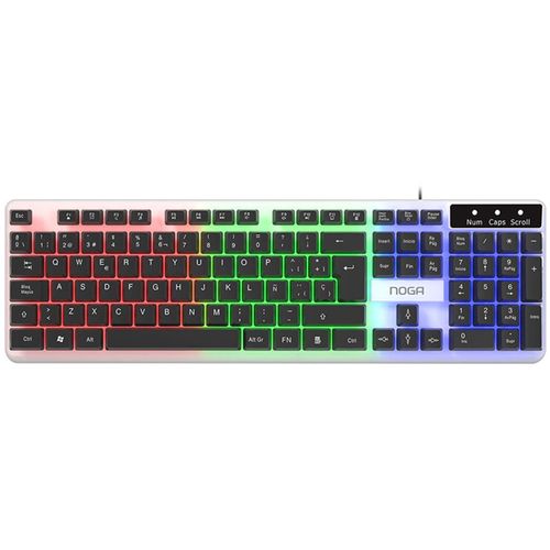 Teclado Noga NKB-T100 Retroiluminado USB RGB