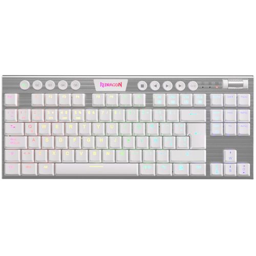 Teclado Redragon Horus K622 TKL Mecánico RGB White