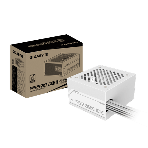 Fuente Gigabyte 550W P550SS ICE 80+ Silver White