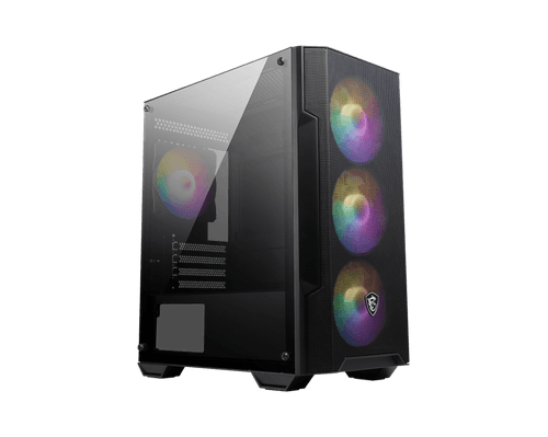 Gabinete MSI Mag Forge M100A FAN RGB X4