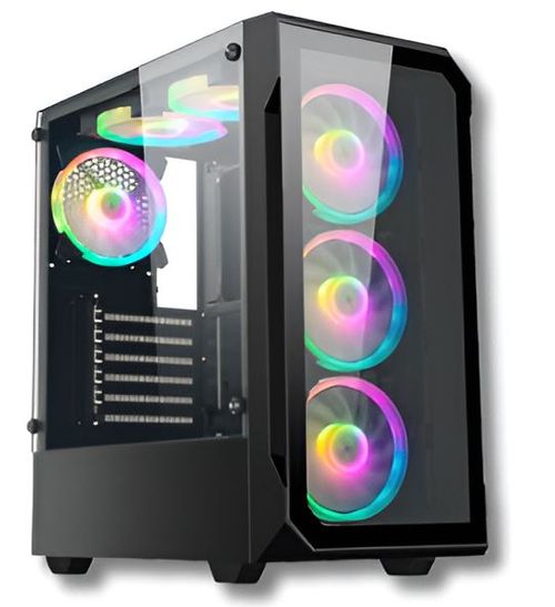 Gabinete Solarmax CM-8026 6 FAN ARGB