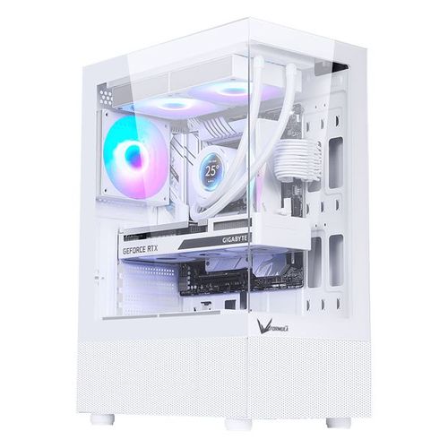 Gabinete Formula V Crystal Z1+ 3F FRGB White
