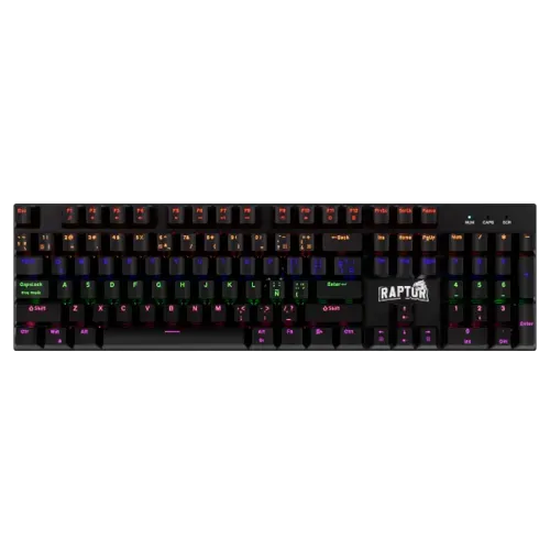 Teclado Raptor Fireclaw M104 Red