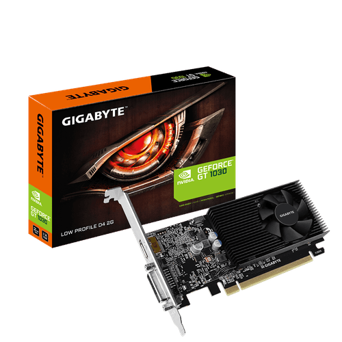 Placa de video Gigabyte GeForce GT 1030 Low Profile 2GB