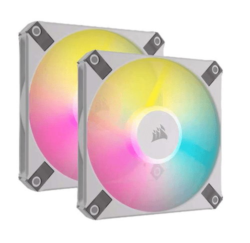 Cooler Gabinete Corsair ICUE AF120 X2 120mm RGB White