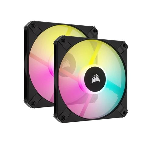 Cooler Gabinete Corsair ICUE AF120 X2 120mm RGB Black