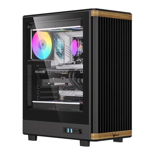 Gabinete Formula V Timberline T1 4F FRGB Black