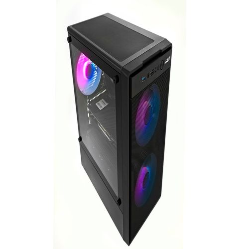 Gabinete Sentey M12BLK-SF 3F ARGB Black