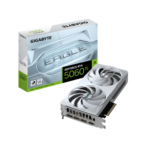 PLACA DE VIDEO GIGABYTE RTX 5060TI EAGLE OC ICE 8G