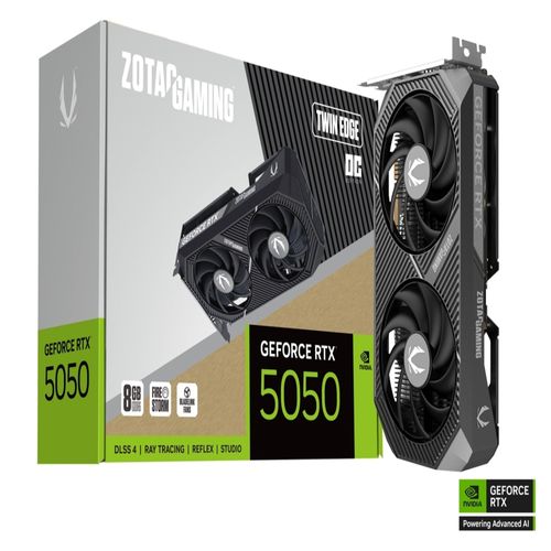 Placa de video Zotac GeForce RTX 5050 Twin Edge OC 8GB