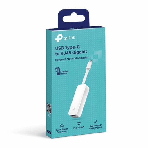Placa de red TP-Link UE300C a RJ45 USB-C USB Gigabit