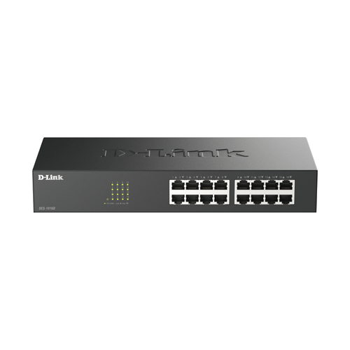 Switch D-Link DGS-1016D 10/100/1000 16 Puertos Gigabit