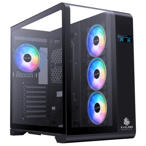 Gabinete Evolabs Synergy EVO-400AB C/FAN