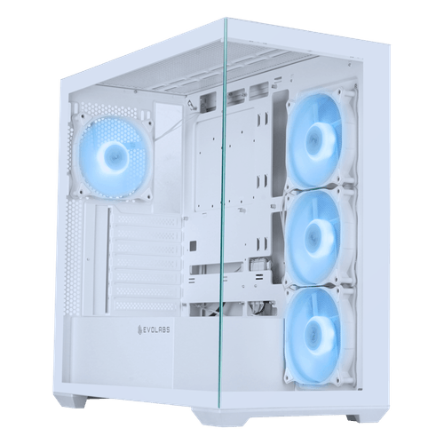 Gabinete Evolabs Progression EVO-305AW C/FAN White
