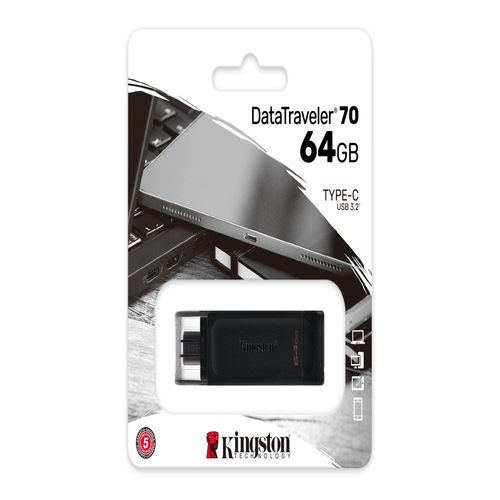 Pendrive 64GB Kingston DT70 USB-C USB