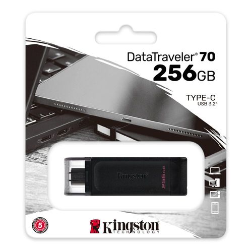Pendrive 256GB Kingston DT70 USB-C USB