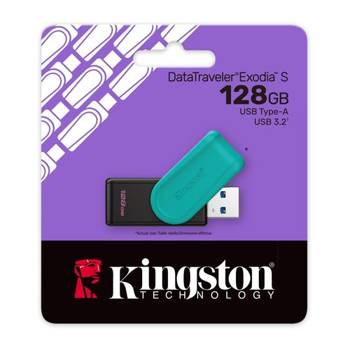 Pendrive 128GB Kingston Exodia DTXS Celeste