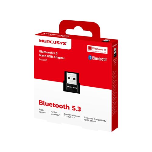 Adaptador Mercusys MA530 Bluetooth 5.4 USB NANO