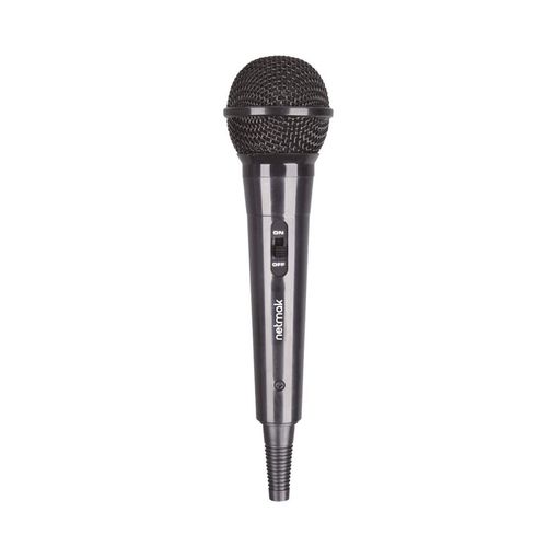 Micrófono Netmak NM-MC7 Dinámico Black