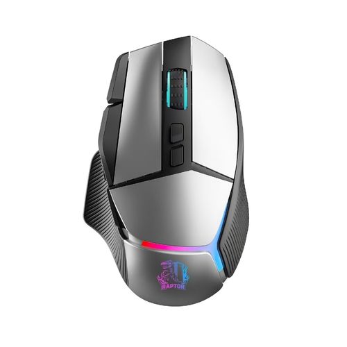 Mouse Gamer Raptor Storm Grip Inalámbrico RGB