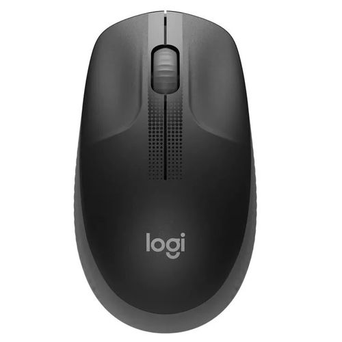 Mouse Logitech M190 Y Inalámbrico Negro y Gris