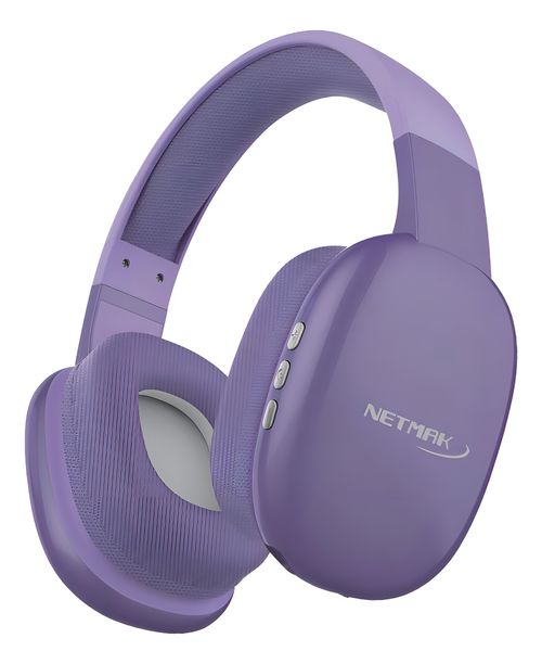 Auricular Netmak NM-VOLT Dual BT Violeta