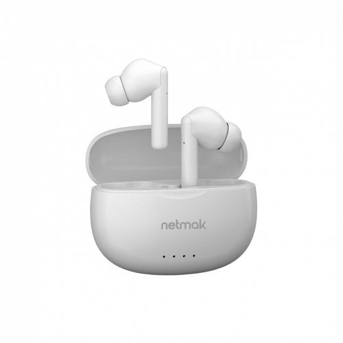 Auricular Netmak NM-MELOW Touch BT Blanco