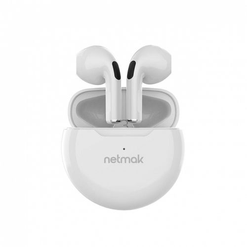 Auricular Netmak NM-GUMY Touch BT Blanco