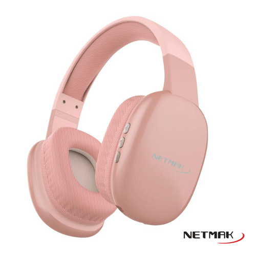Auricular Netmak NM-VOLT Dual BT Rosa