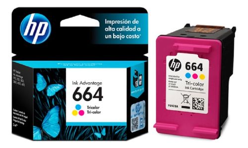 Cartucho HP 664 Color