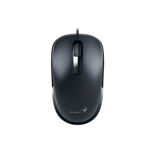 Mouse Genius DX-125 Y USB Negro y Gris