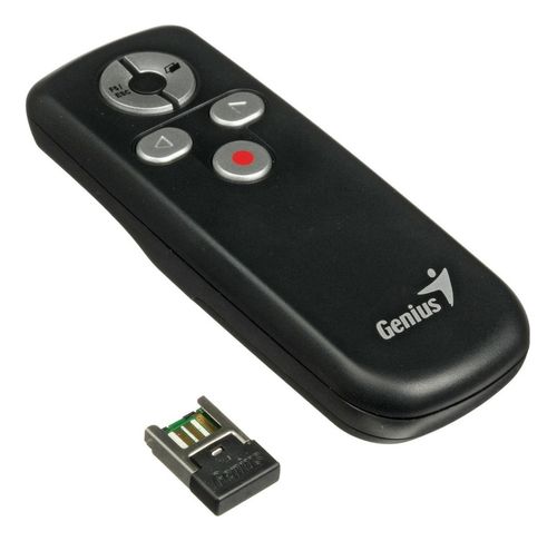 Presentador Genius Pointer 100 Inalámbrico con Puntero Láser