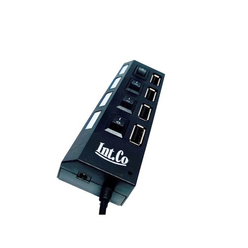 Hub USB 4 puertos con switch individual (KQH4911)