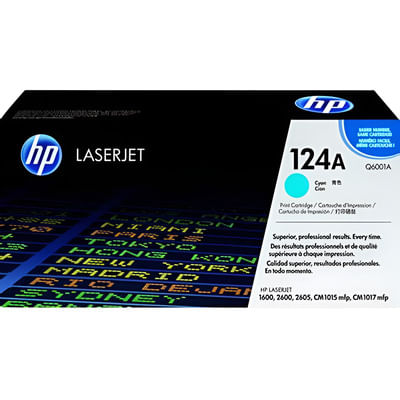 Toner HP 124A Q6001A Cyan