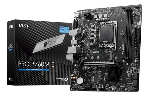 Motherboard MSI Pro B760M-E DDR5 LGA1700