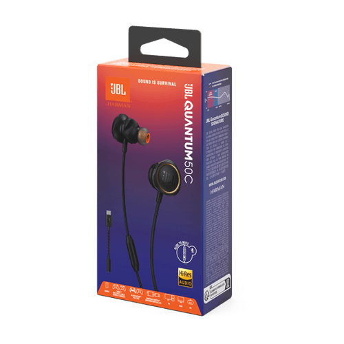 Auricular JBL Quantum 50C Negro