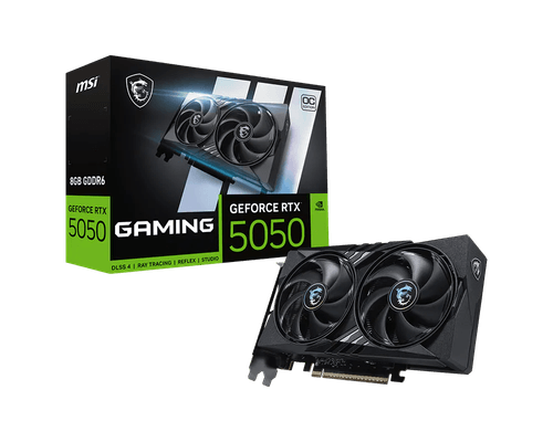 Placa de video MSI GeForce RTX 5050 Gaming OC 8GB