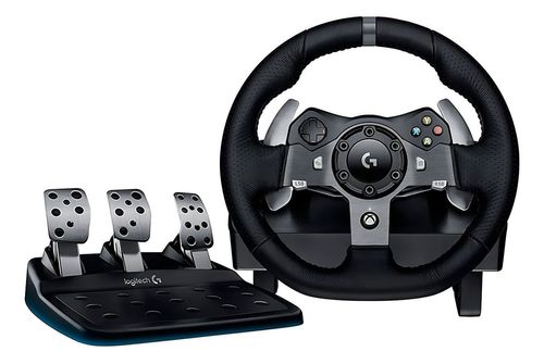 Volante Logitech G920 Driving Force para PC y Xbox Negro