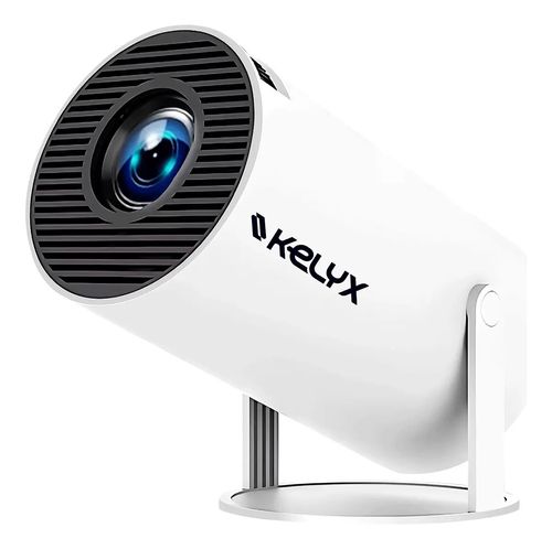 Proyector Kelyx 720p 180 Lúmenes Bluetooth WiFi Android Blanco