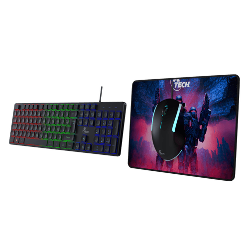 Kit Teclado Y Mouse Gamer X-tech XTK-535S
