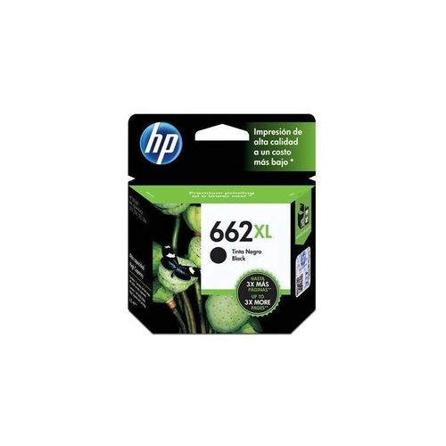 Cartucho HP 662 XL Negro