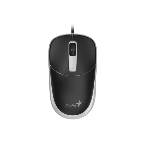 Mouse Genius DX-123 Y USB Negro y Gris