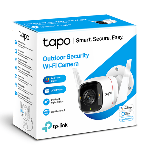 Cámara de seguridad TP-Link Tapo C320WS Full HD WiFi