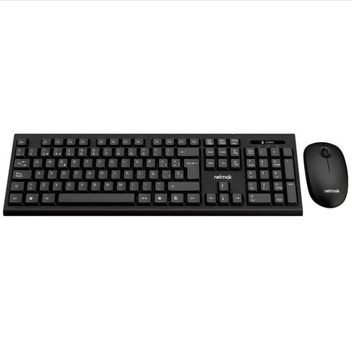 Kit Netmak NM-KB760 Teclado y Mouse Inalámbrico